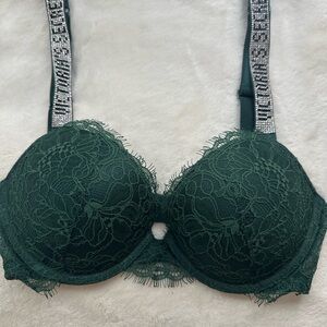 Victoria's Secret push up rhinestone bra